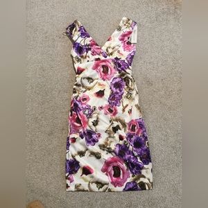 Maggy London floral dress size 8
